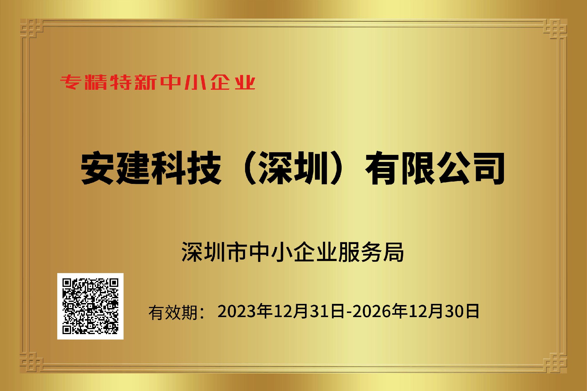 Shenzhen Specialized and Innovative SME